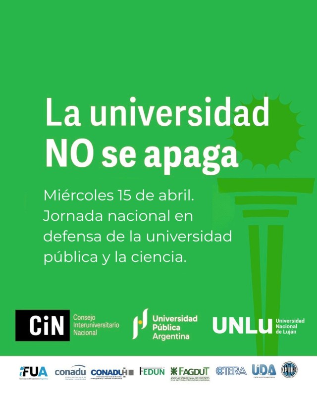 La Universidad NO se apaga